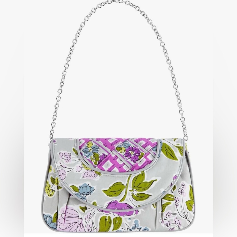NWT Vera Bradley Petite Chain Bag in "Watercolor" Pattern - Picture 3 of 7